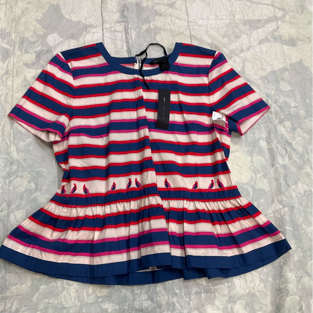 Marc By Marc Jacobs Colorful Striped Kids Dress